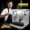 Single boiler sliver&black automatic Italian ULKA Pump cappuccino espresso coffee making machine