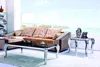 Modern simple musical note shape legs marble side table ST015