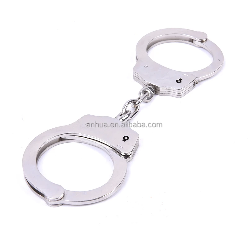 
Customizable logo carbon steel handcuff for Police & Military 