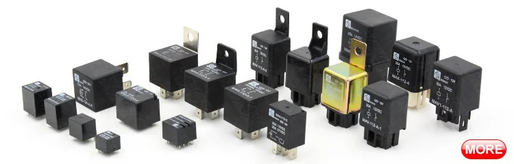 MEISHUO MAW-112-A 30A 12V 4pin Auto Fuse Electronics Auto Flasher Relay 12v 30a Car Relay