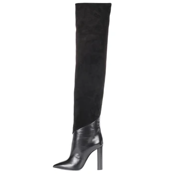 pointy long boots