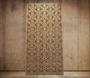 decorative rusty metal laser cut outdoor screen for fence privacy