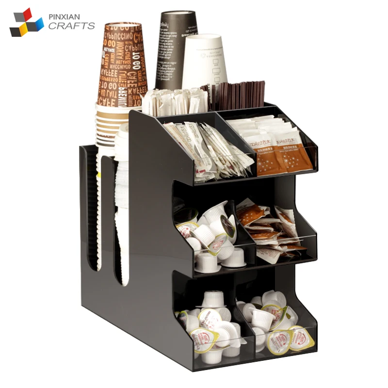 

24 oz., 20 oz, 16 oz. and 12 oz. Cups. Great for Large Offices, Convenience Stores or Coffee Shops Coffee Station Counter, Coffee,/bright white/bright/black/wine red/wood gran/stainless steel