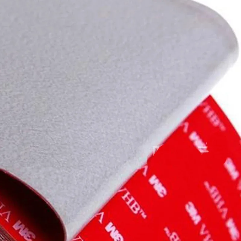 Competitive Price double sied 1.1mm thickness 3m vhb acrylic foam tape 5611GF with Red PE Film