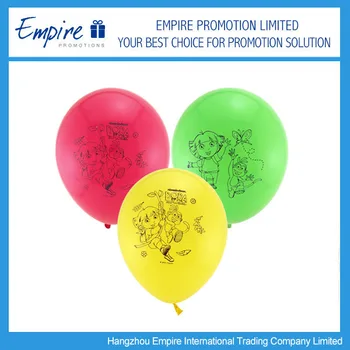 Decorative Popular Promotional Anime Printed Balloons Latex - Buy Anime