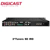 Satellite Demodulator HD/SD MPEG2/H.264 Decoding DVB-S S2 Receiver Decoder Tuners to HD MI SDI HD CVBS out IRD