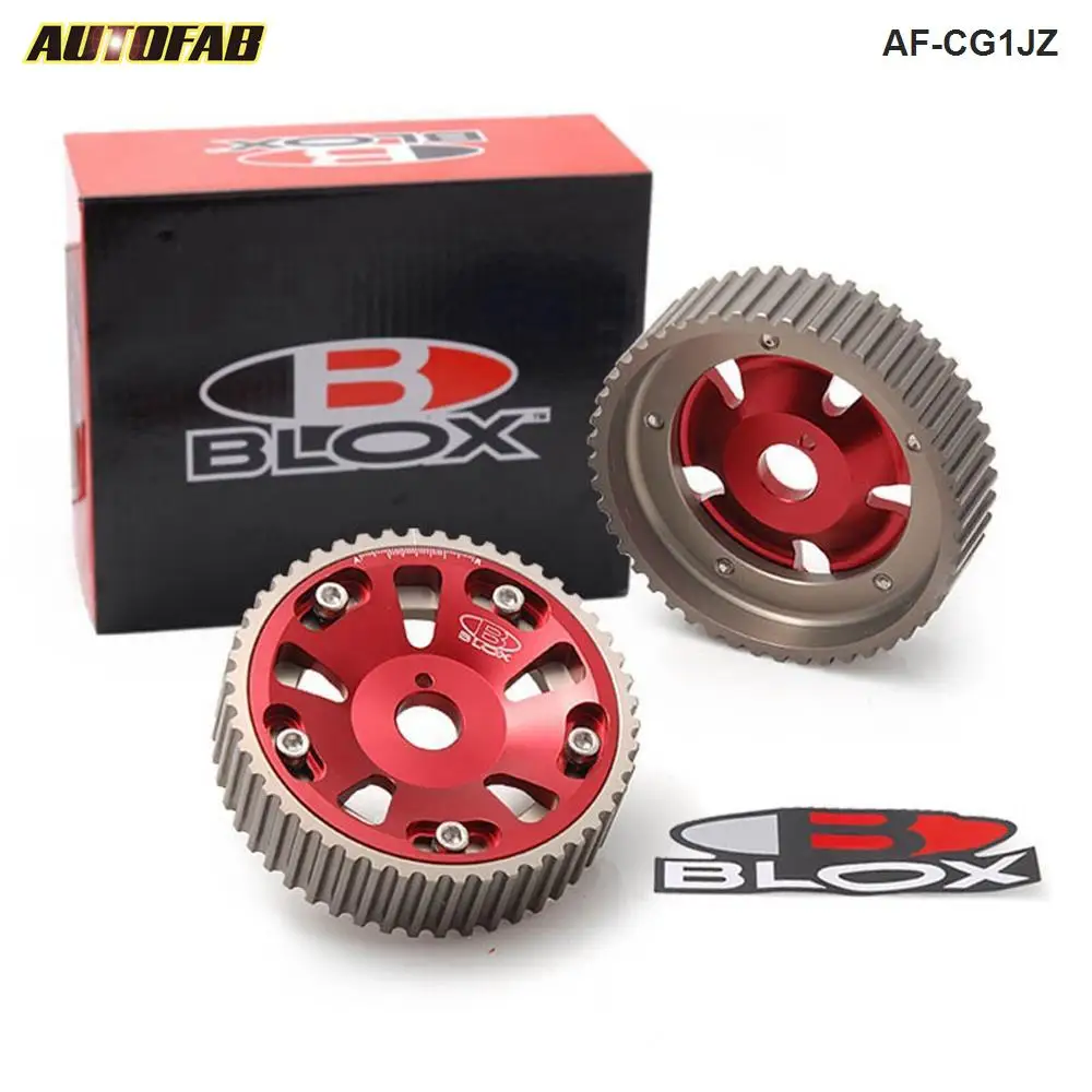 OBX Red Adjustable Sprocket Cam Gear 86 87 88 89 90 91 92 Toyota Supra 3.0L MA70