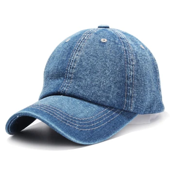 ladies denim baseball cap