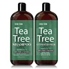 OEM ODM Private Label Organic Gentle Shampoo For Daily Use Professional Hair Care Products Tea Tree Oil Control