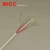 each conductor 7/0.3 Teflon coated 6 core wire RTD for RTD sensor
