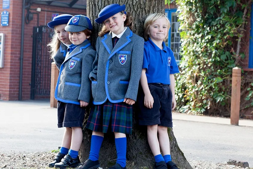 Primary Preschool Children School Uniform Sweater Pinafore Buy