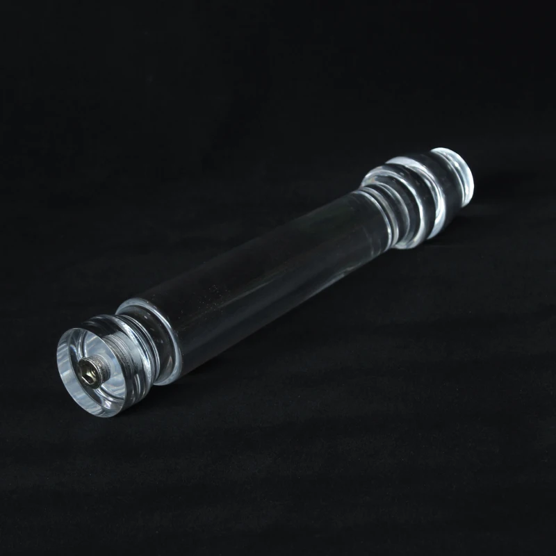 Solid Custom Lucit Clear Acrylic Furniture Legs Acrylic 16 Inch Table