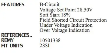 New Alternator Voltage Regulator 10501338 28si Ud12710are 10501338 ...