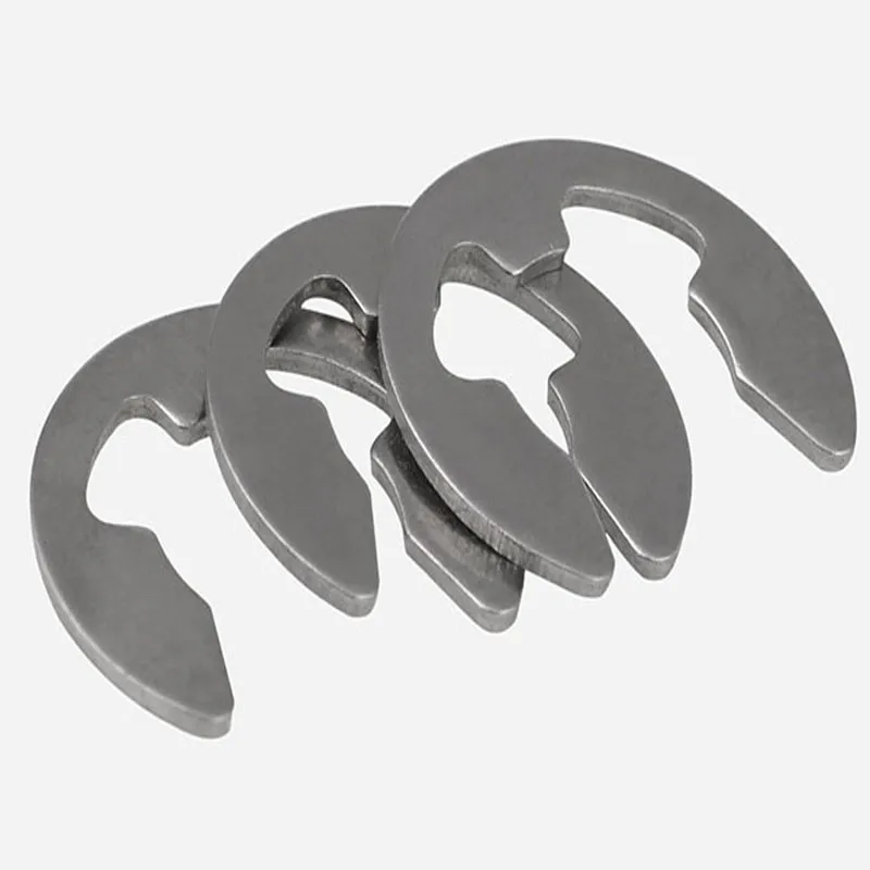 Ss A2 A4 E Shaped Circlip Lock Retaining Washer Buy E Shaped Circlip