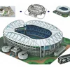 Design prefabricated ABS structure space frame football stadium ho scale model