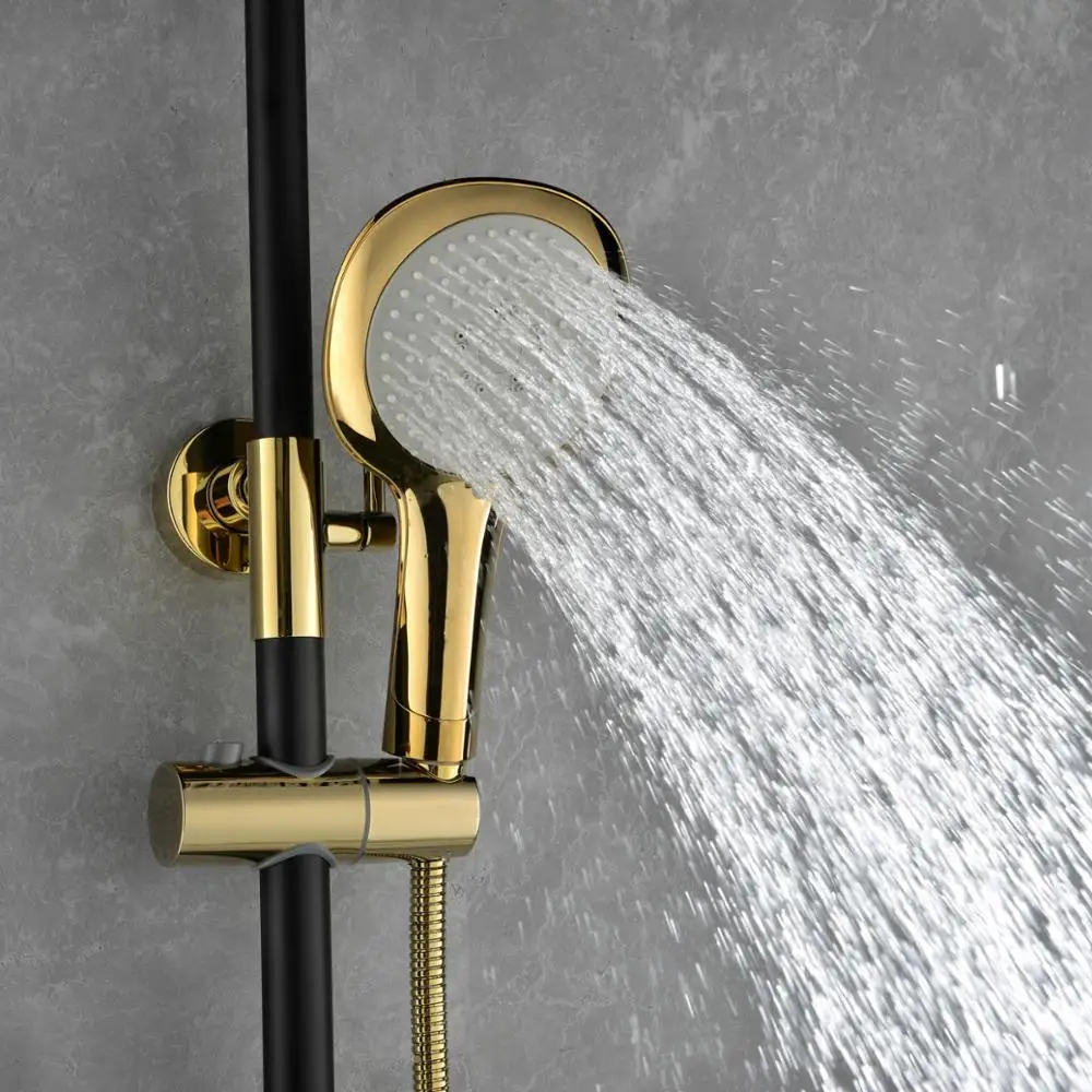 Black Shower Mixer,Luxury Shower Faucet new model
