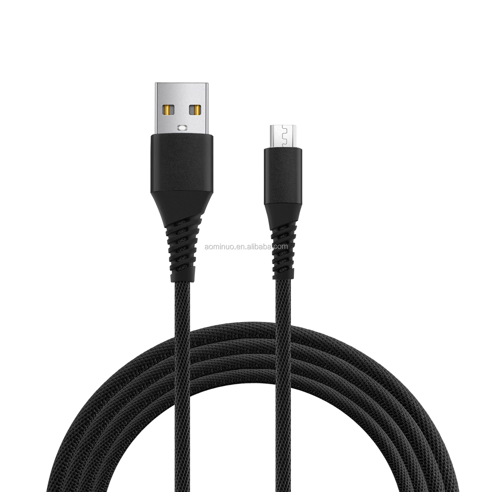 Braided fabric Micro USB Cable, 3.3ft/1m High Speed 2.0 USB to Micro USB Charging Cord Fast Charger For Galaxy 7/S6 Edge