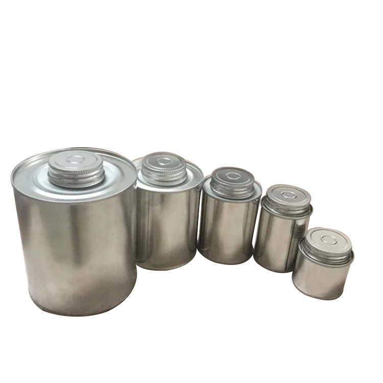 59ml-2l Glue Tin Can Screw Top Small Metal Tin Cans With Cap - Buy ...