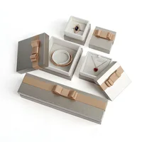 

Wholesale Jewelry Set Packaging Box Ring Necklace Box