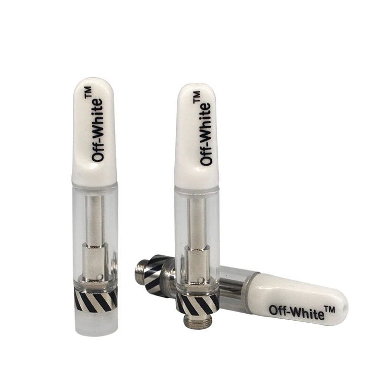 

510 thread cbd cartridge packaging desig empty off white cartridge with packaging box capacity 1.0