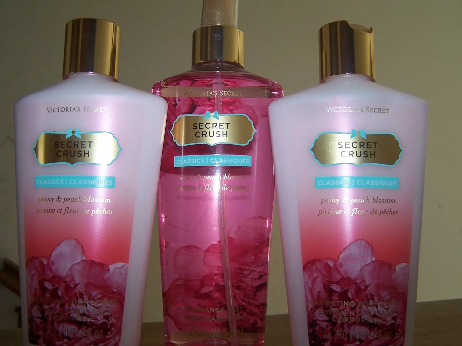 victoria secret body mist peach