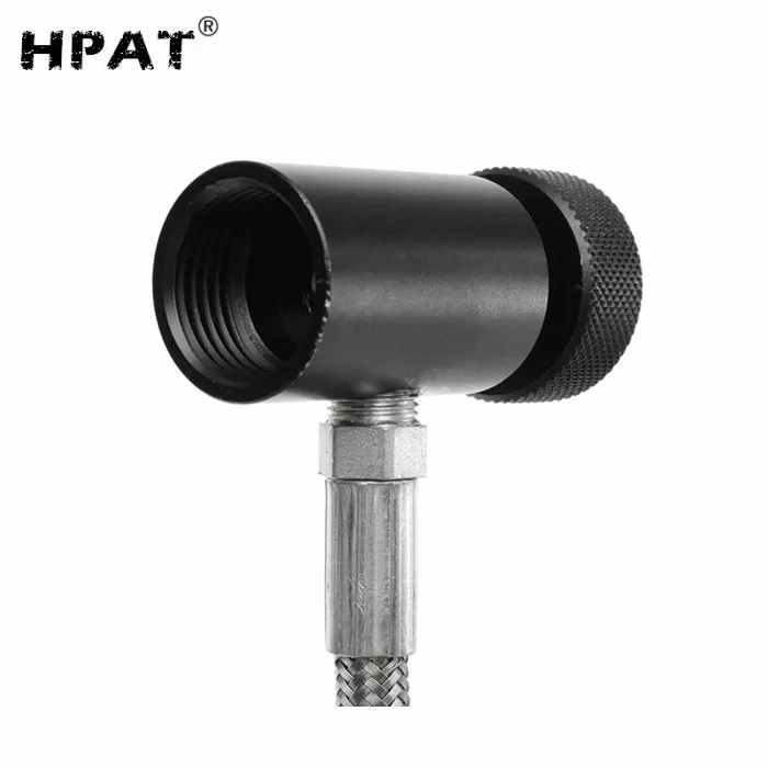 Paintball Co2 Tank Bottle Fill Refill Station Kobalt With Braided Hose