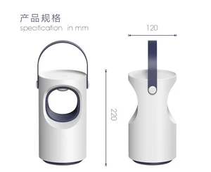 Image of USB Mosquitoes killer Lamp Physical Silent Pest Repeller