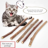 

TRYME Hot Selling Natural Environmental Protection Puzzle, Catnip, Twig And Silvervine Cat Stick