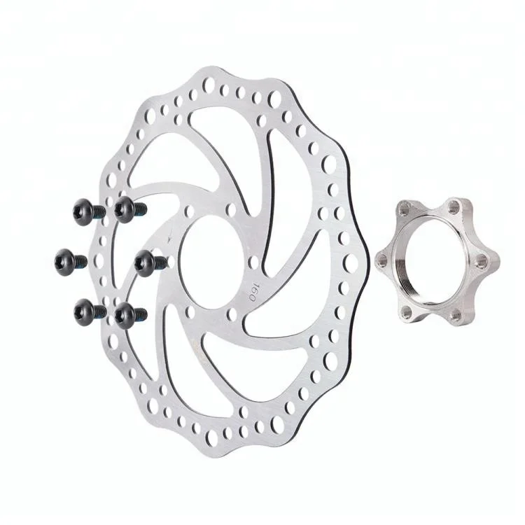 

ZTTO Bicycle Mountain Bike Threaded Hubs Disk Disc Brake Rotor 6 Bolt Flange Adapter 160mm rotor