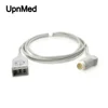 Compatible Philips ECG cable,8-pin