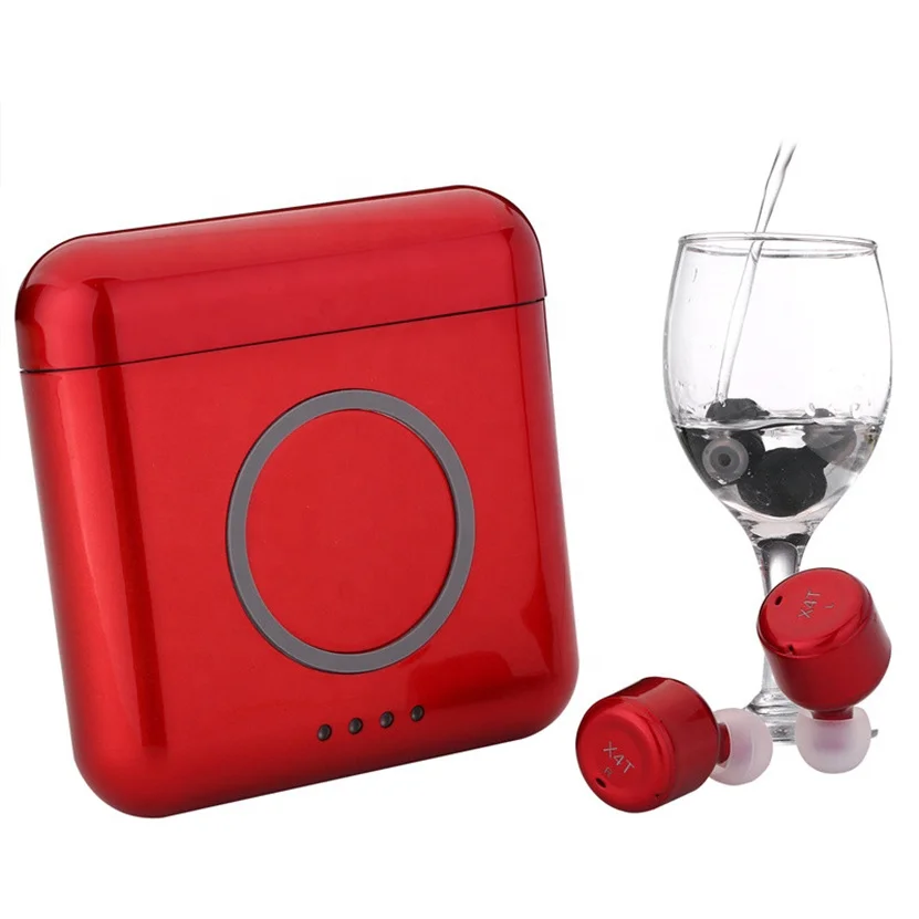 

Newest Arrival X4T Headset Clear Sound In Ear Wireless TWS Earbuds, Black;red;white;blue;purple;. rose-gold