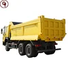 sinotruck used howo dump truck dimensions with crane for sale