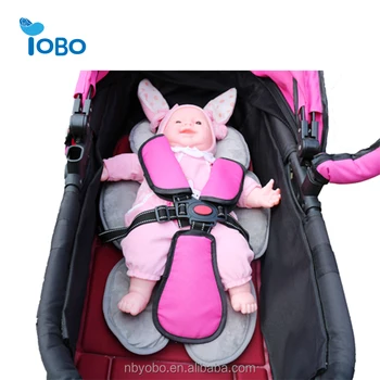 pram and baby car seat