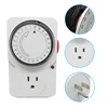 shenzhen factory ETL electric plug socket 24 hour timer switch