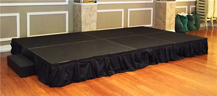 Cheap Aluminum Outdoor Event Concert Dance Exhibition Light Used Mobile Portable Stage Platform For Sale