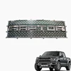 GRILL COVER MATTE BLACK SILVERY WITH WORDS 1Pcs ABS Chrome For F150 (F-150) 09-14 Accessories best selling car accessories