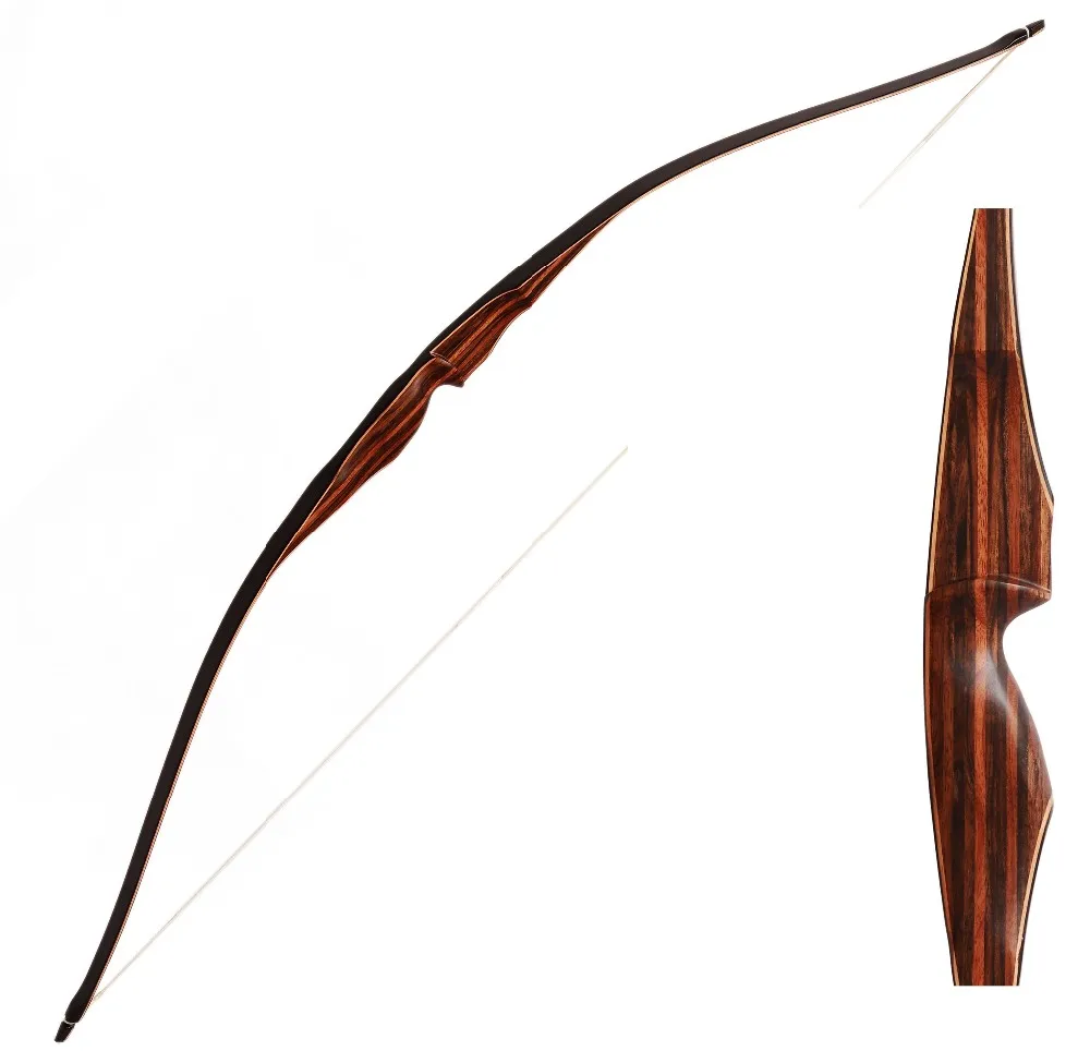 One Piece Long Laminated Wooden Hunting Recurve Archery Bow Buy