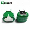 3.6 Volt 160mAh Ni-mh Button Battery Pack 120H Rechargeable Coin Cell with solder tabs