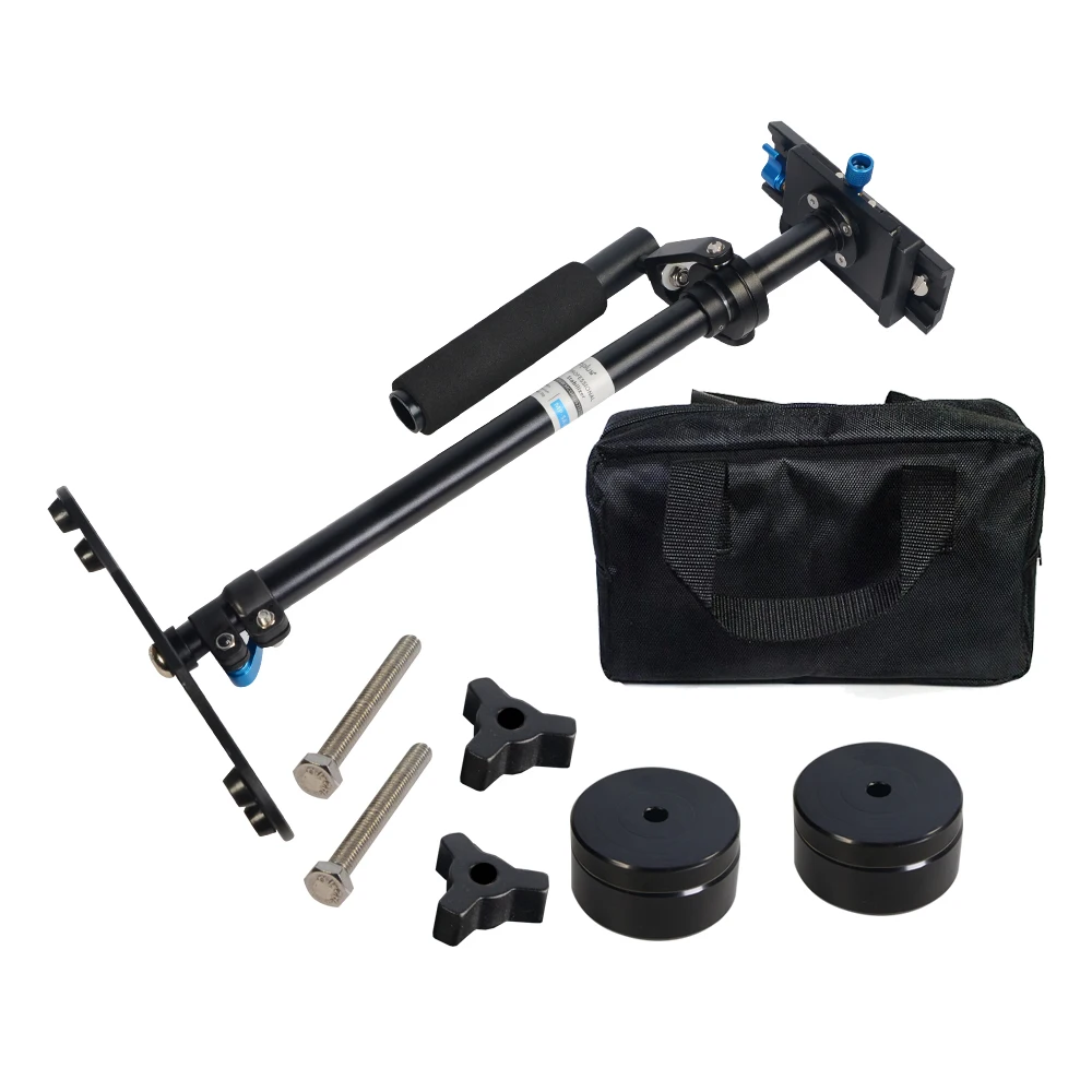 Mcoplus Mini Handheld Aluminum Alloy Camera Steadicam DSLR Video Camera Stabilizer