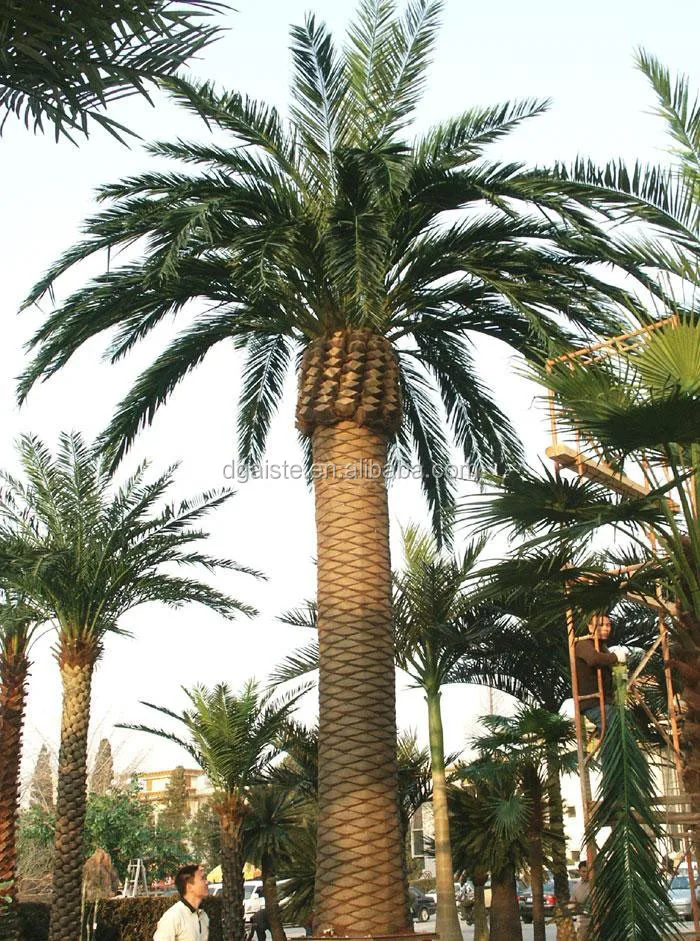 Artificial Palm Tree Indoor Decoration House Hotel Plastic Palm