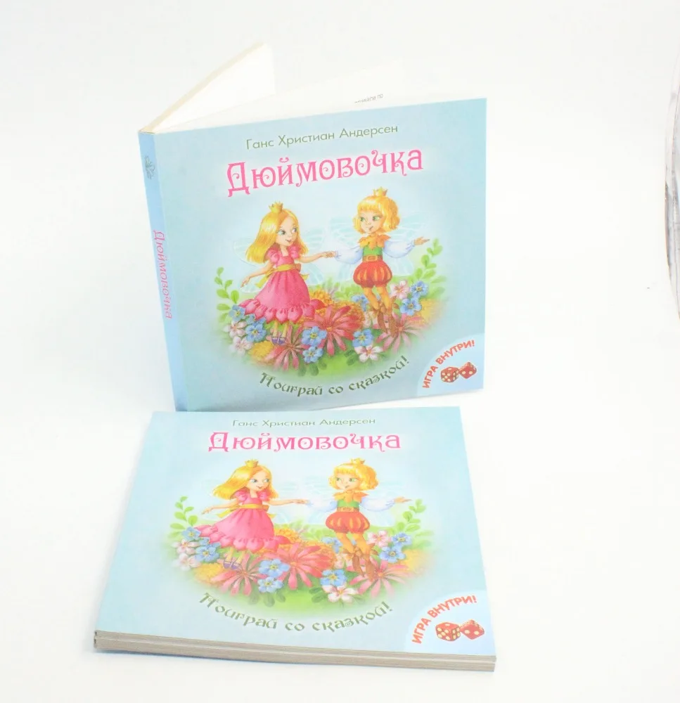 
Kids Fairy Tale Books For Girls, Custom Print Comic Book Of Education Reading Book 