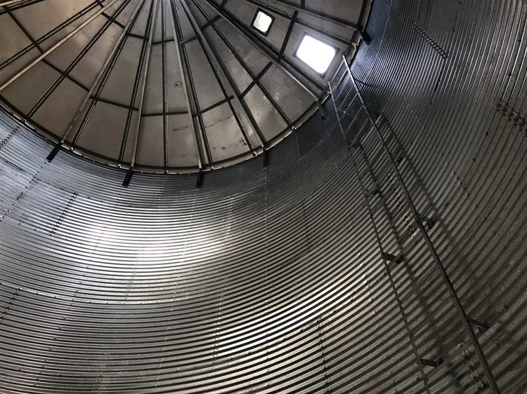 Wheat Grain Storage Used Corrugated Steel Grain Silo For Sale Buy