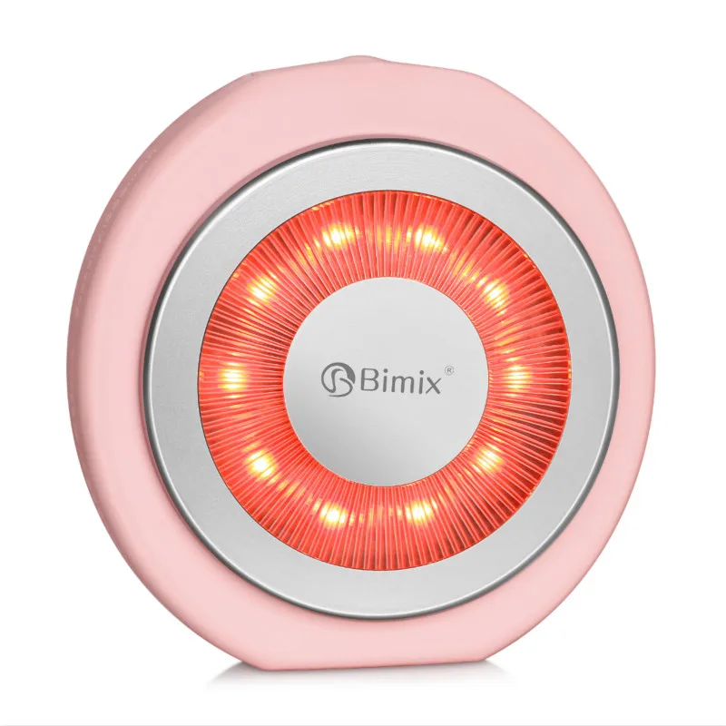 

3 in 1 facial cleansing brush skin rejuvenation multi-functional beauty equipment, Pink