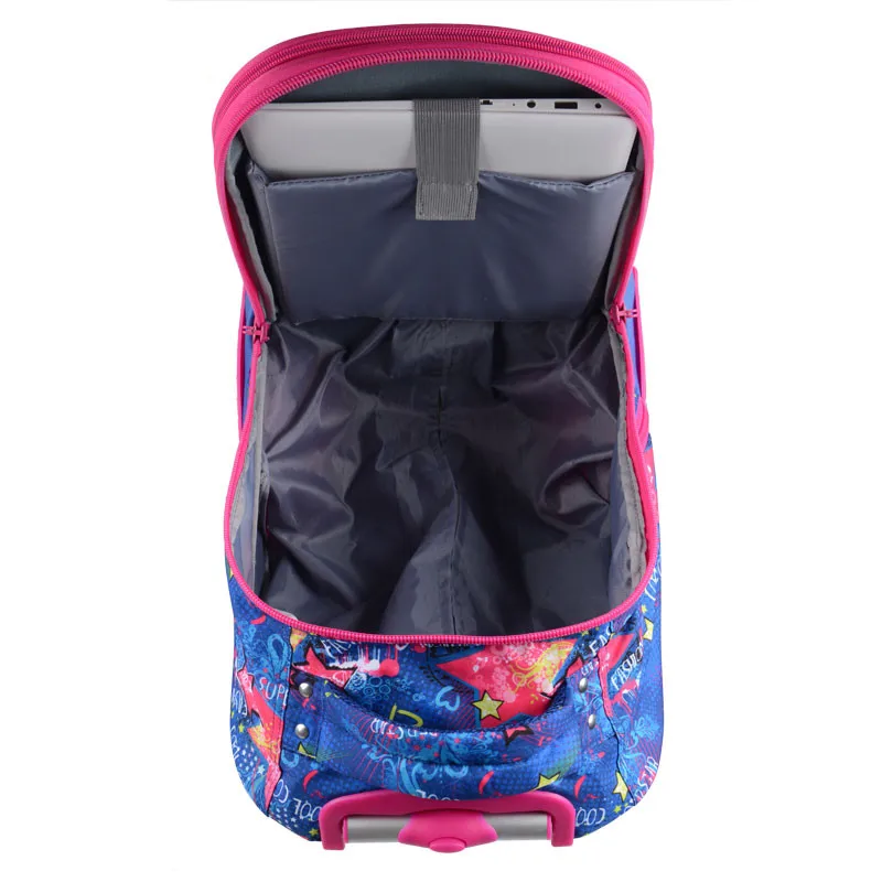 Kids Luggage Trolley Kid's Travel Bag,,Kids School Trolley Luggage Bag ...