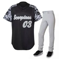 

Wholesale Latest Oem 100 Polyester Custom Camo Sublimated Baseball Shirt And Pants Baseball Uniforms