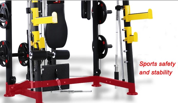 Hot sales Professional gym used multi fitness gear ultimate power rack with smith machine manual for sale