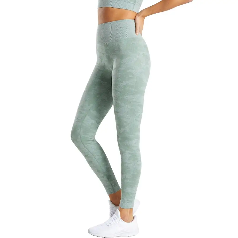 

Women Outdoor Camo Print High Waist Lightweight Fitness Gym Sports Fitness Tights, N/a