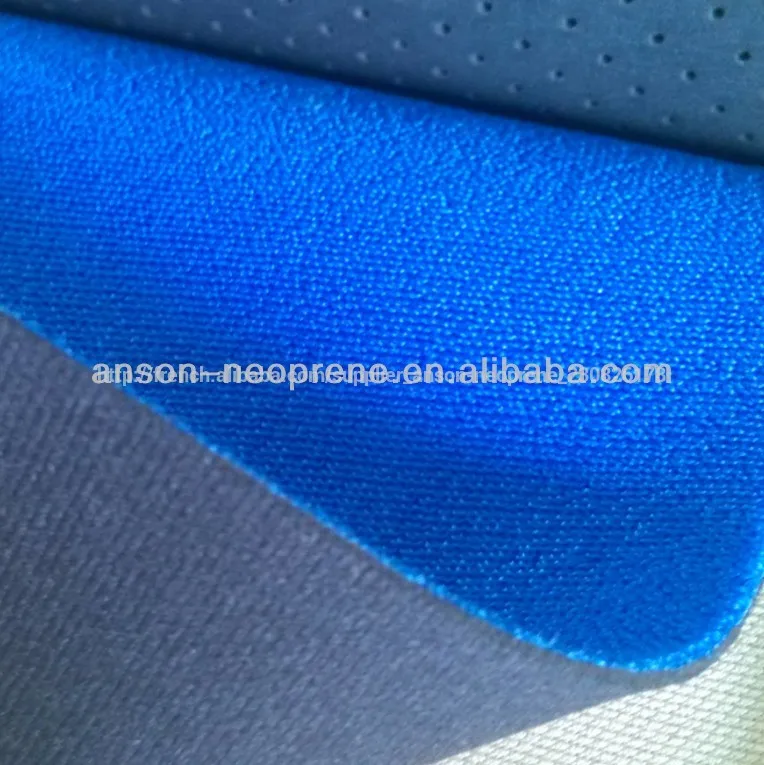 Tissu Néoprène Viscose Double Face Gris Et Noir