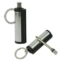

Key Chain Capsule Compact Kerosene Lighter Mini Gasoline Lighter