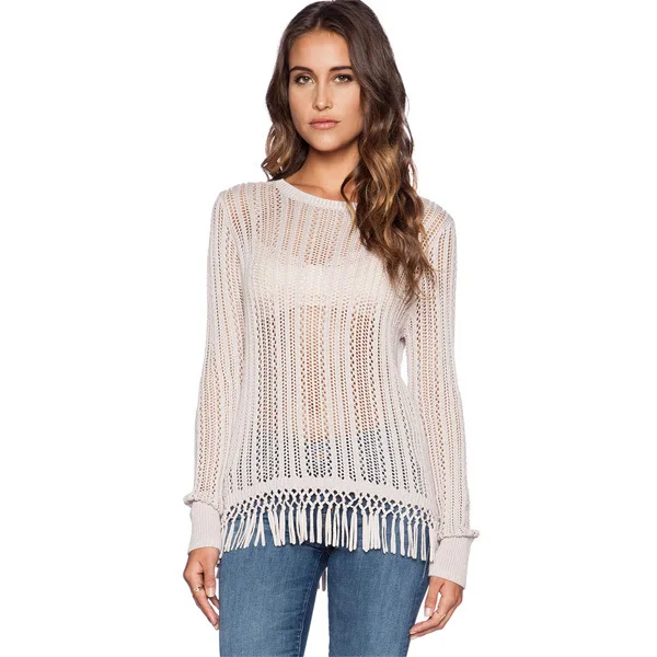 see through sweater